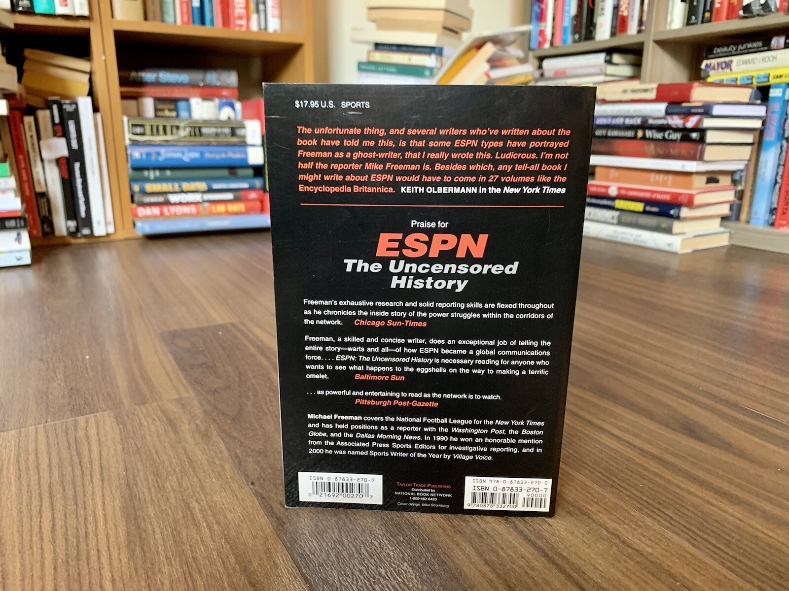 ESPN: The Uncensored History By Michael A. Freeman (2001, Trade Paperback)