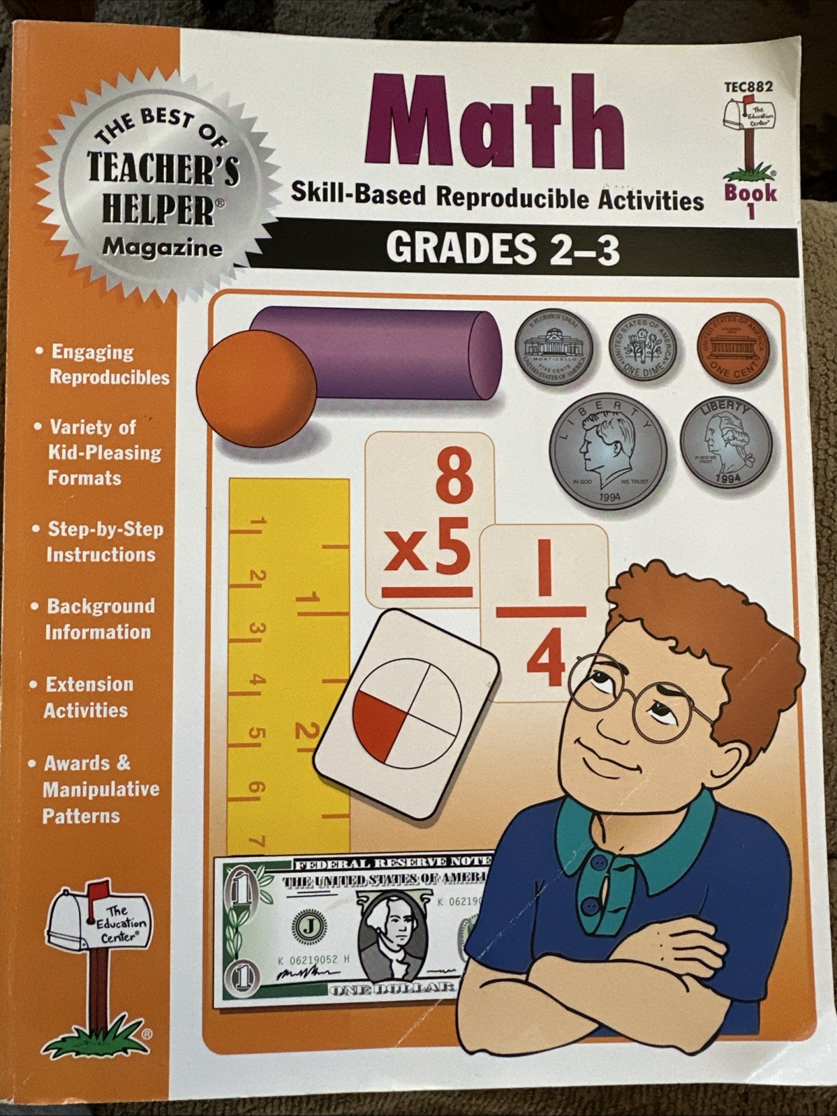 The Best of Teacher’s Helpers Reproducibles and Activities, Grades 2-3 FREE SHIP
