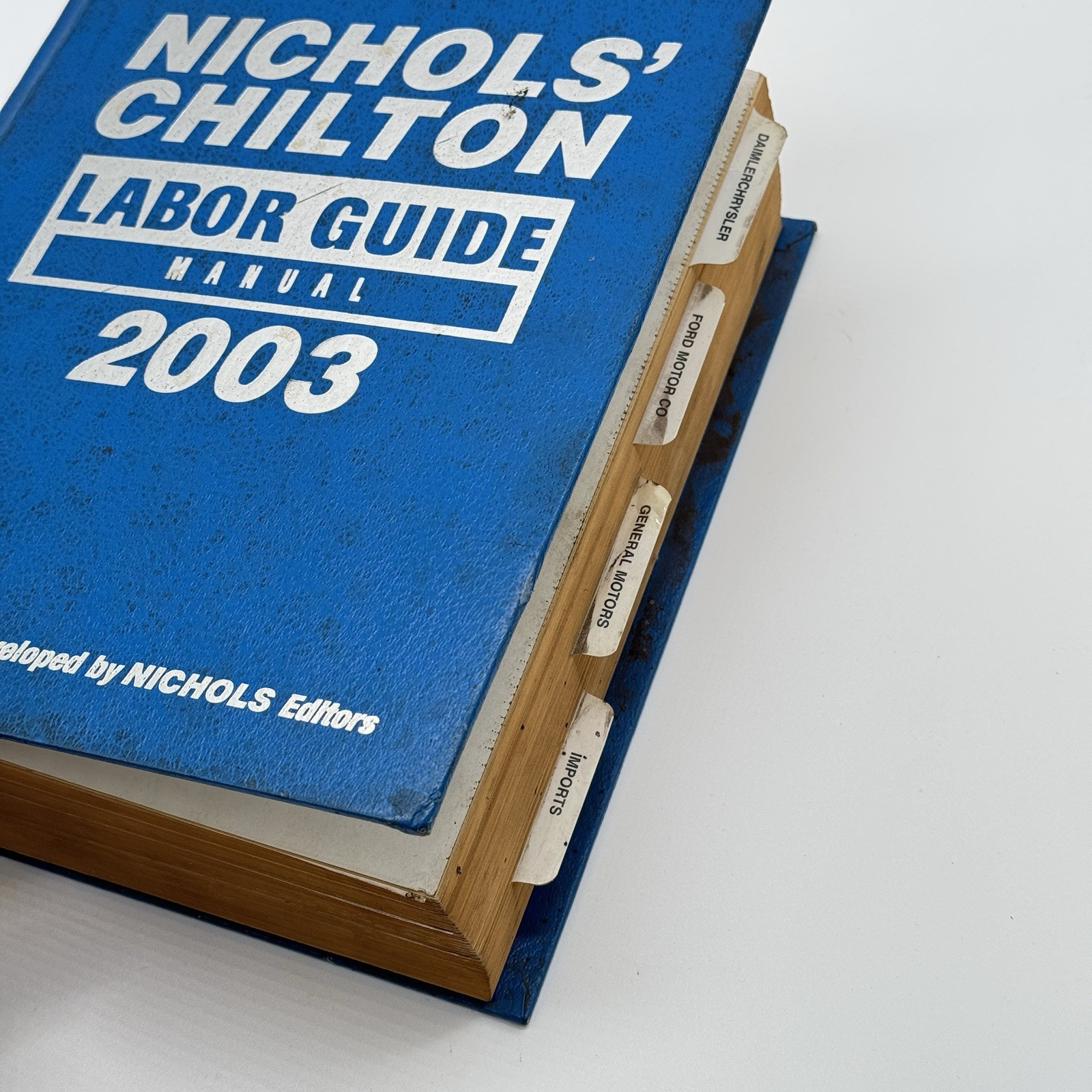 Nichols’ Chilton Labor Guide Manual 1981-2003 ORIGINAL