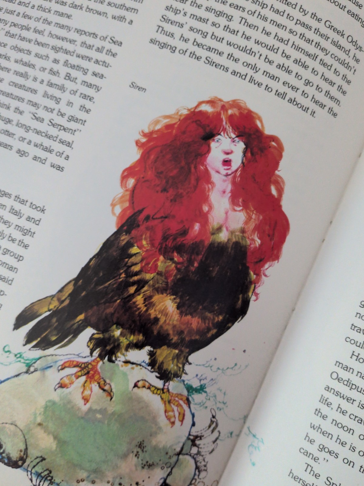 Encyclopedia of Legendary Creatures by Tom McGowen Illus. Victor G. Ambrus. Lib