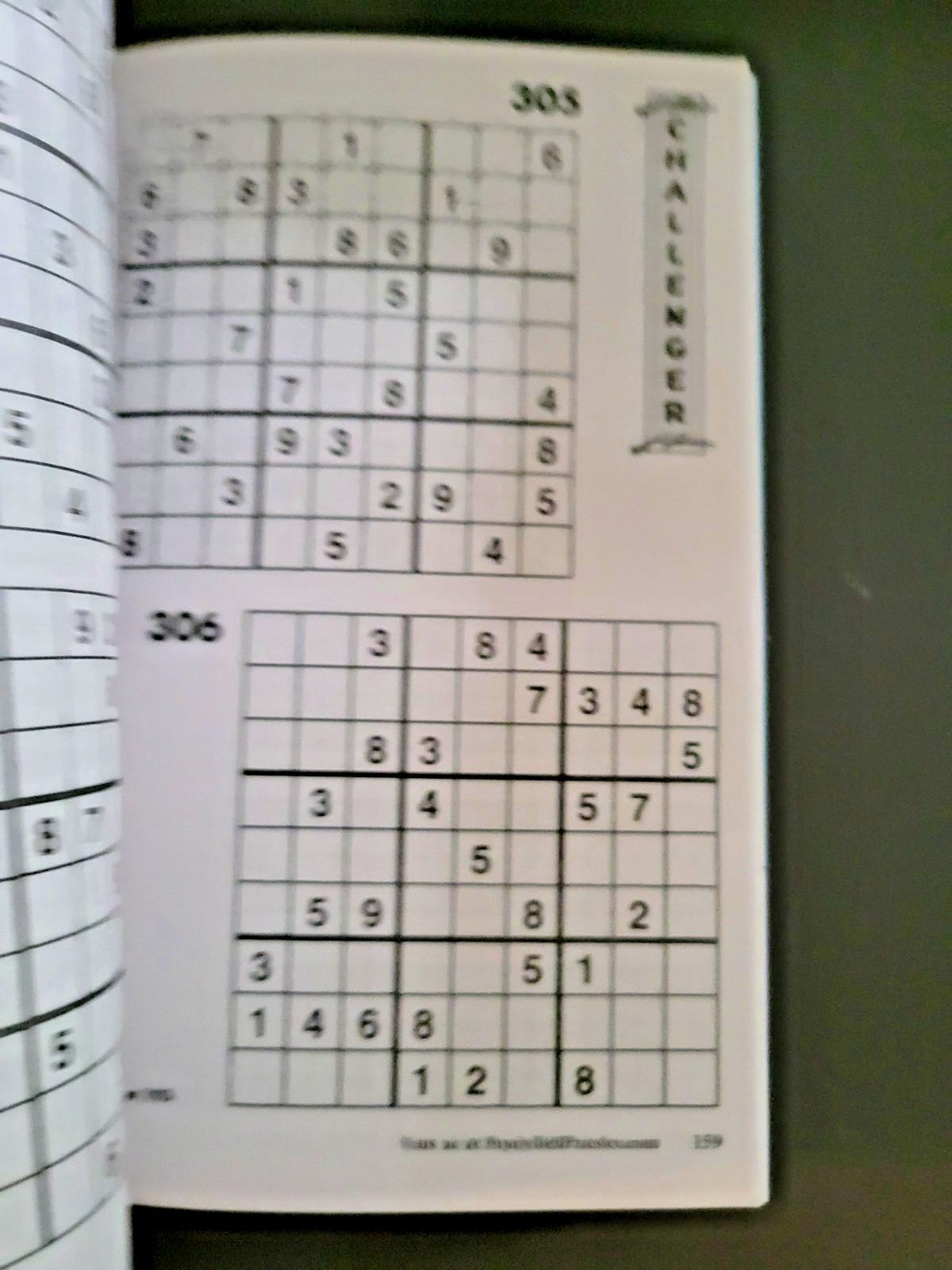 Lot of 3 SUDOKU Puzzle Books by Dell -Top Choice-Totally-Original – 450+ Puzzles