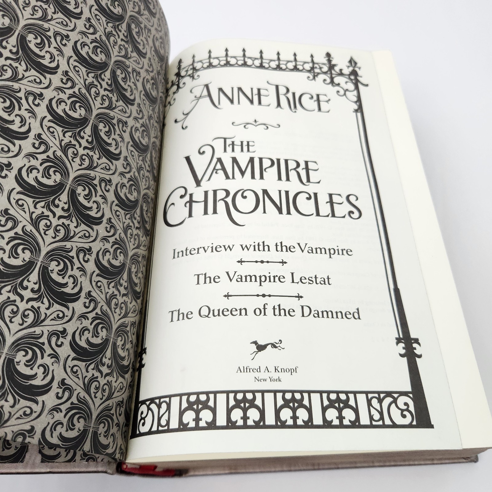 The Vampire Chronicles by Anne Rice Collectible Edition Gilded Edges