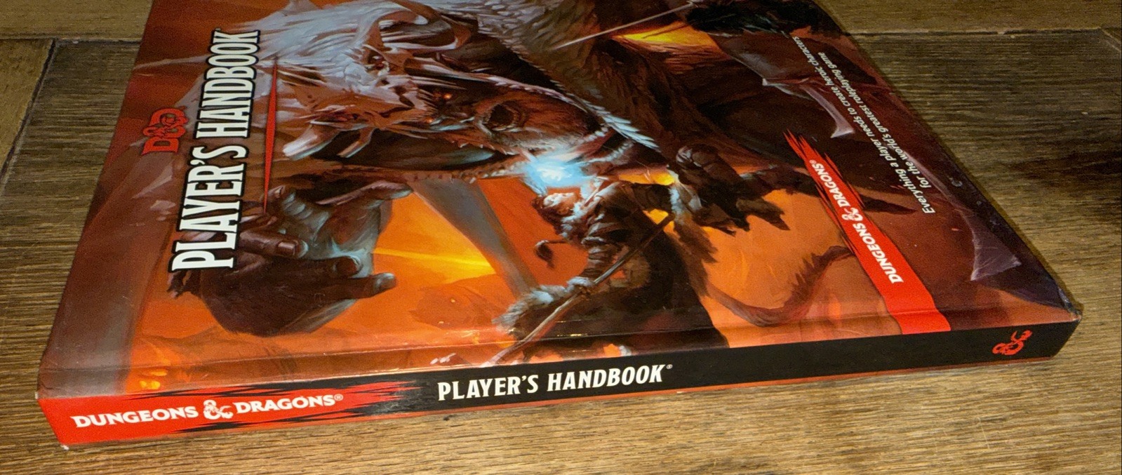 D&D 2018 Player’s Handbook Dungeons & Dragons Rulebook 10th Printing Oct