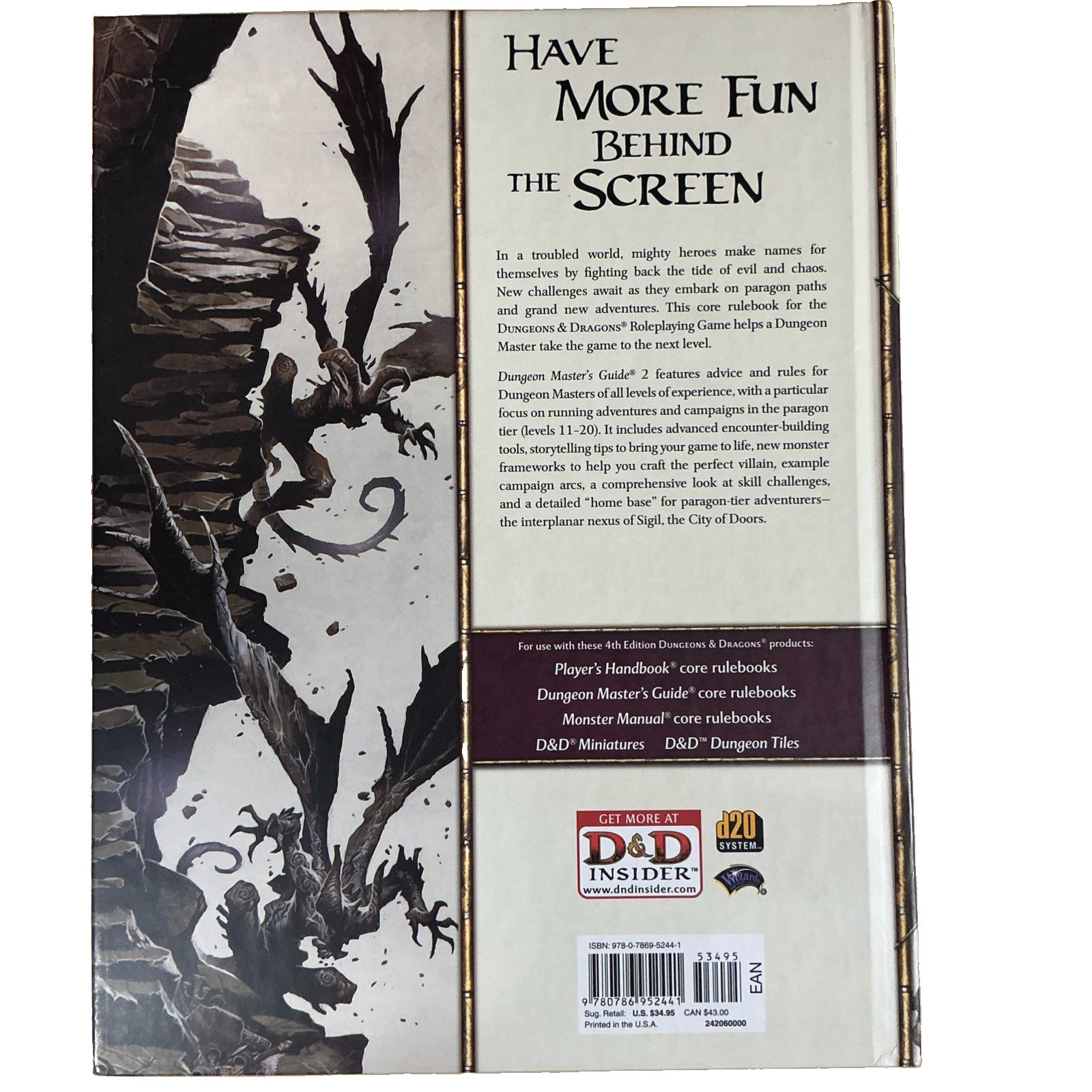 Dungeon Master’s Guide 2 D&D 4th Edition Dungeons and Dragons