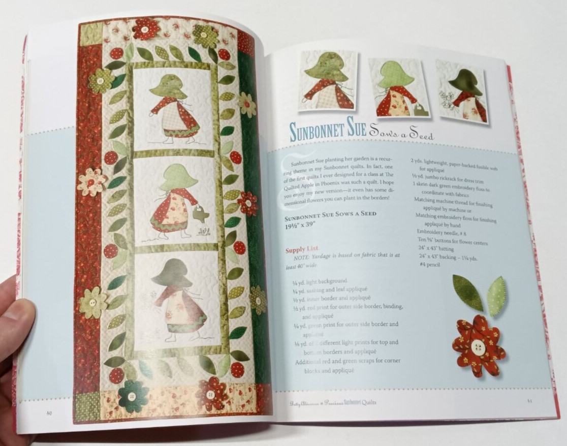 Lot of 3 Quilting Books – Baby, Omaha World-Herald Contests, Sunbonnet