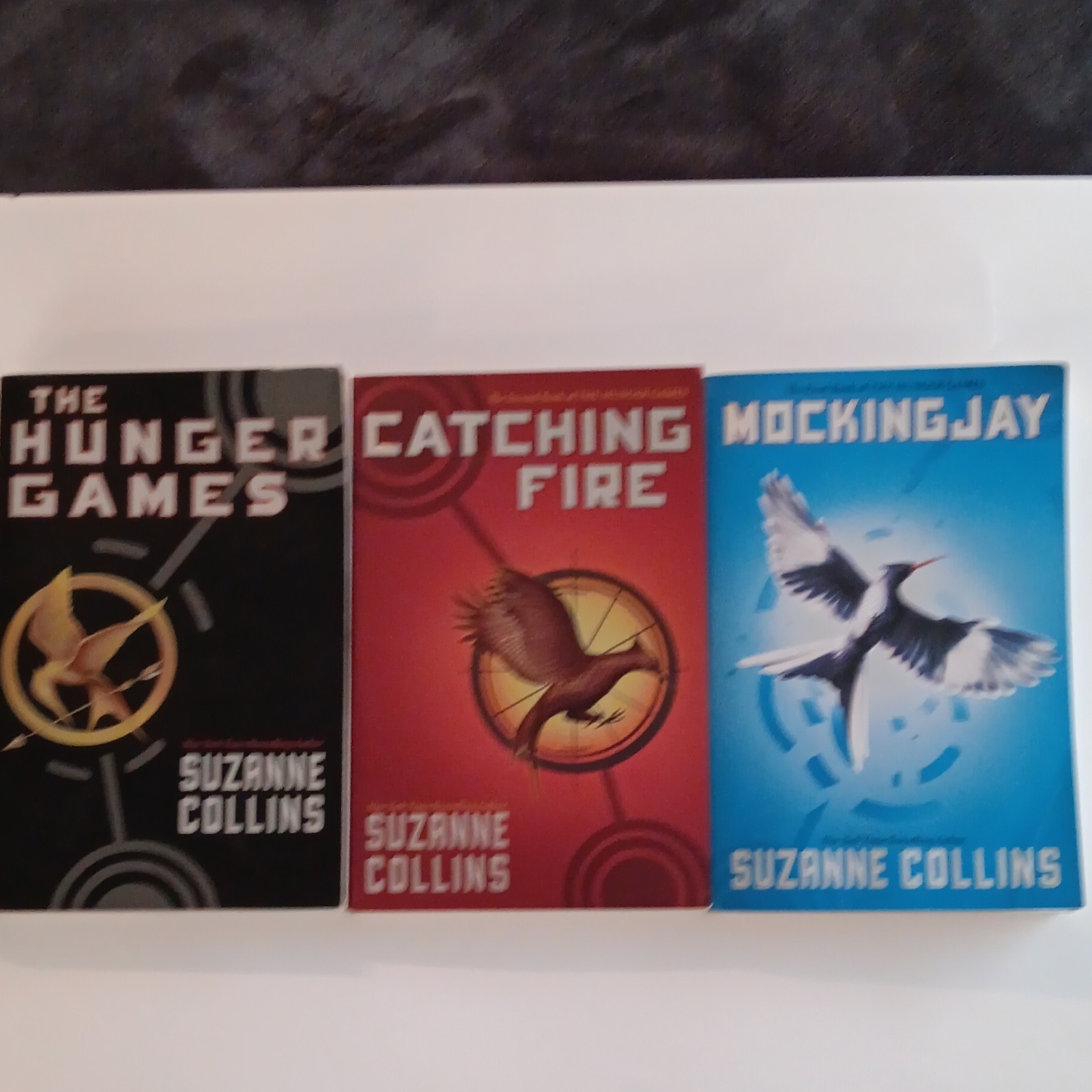 Hunger Games Trilogy Hunger Games, Catching Fire, Mockingjay Books 1-3 Collins