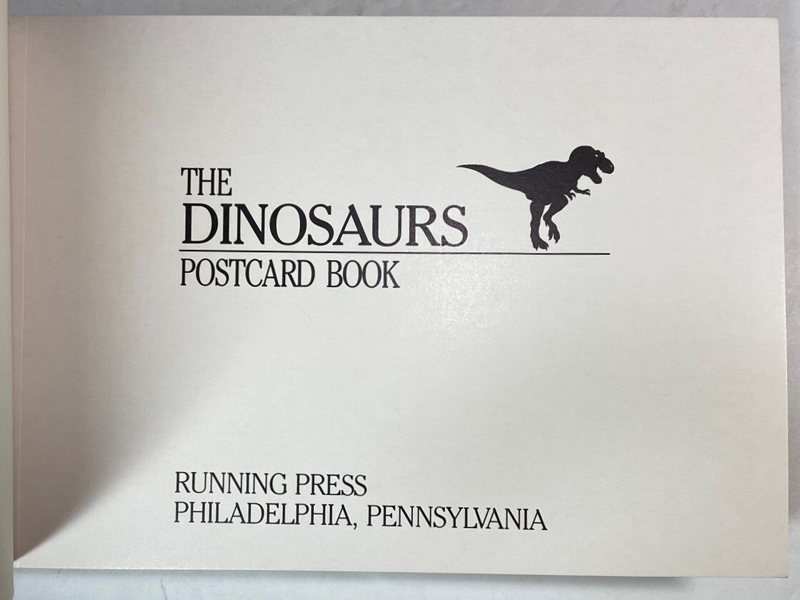 Postcard Books.: Dinosaurs Postcard Book by Running Press Staff (1987 Paperback)
