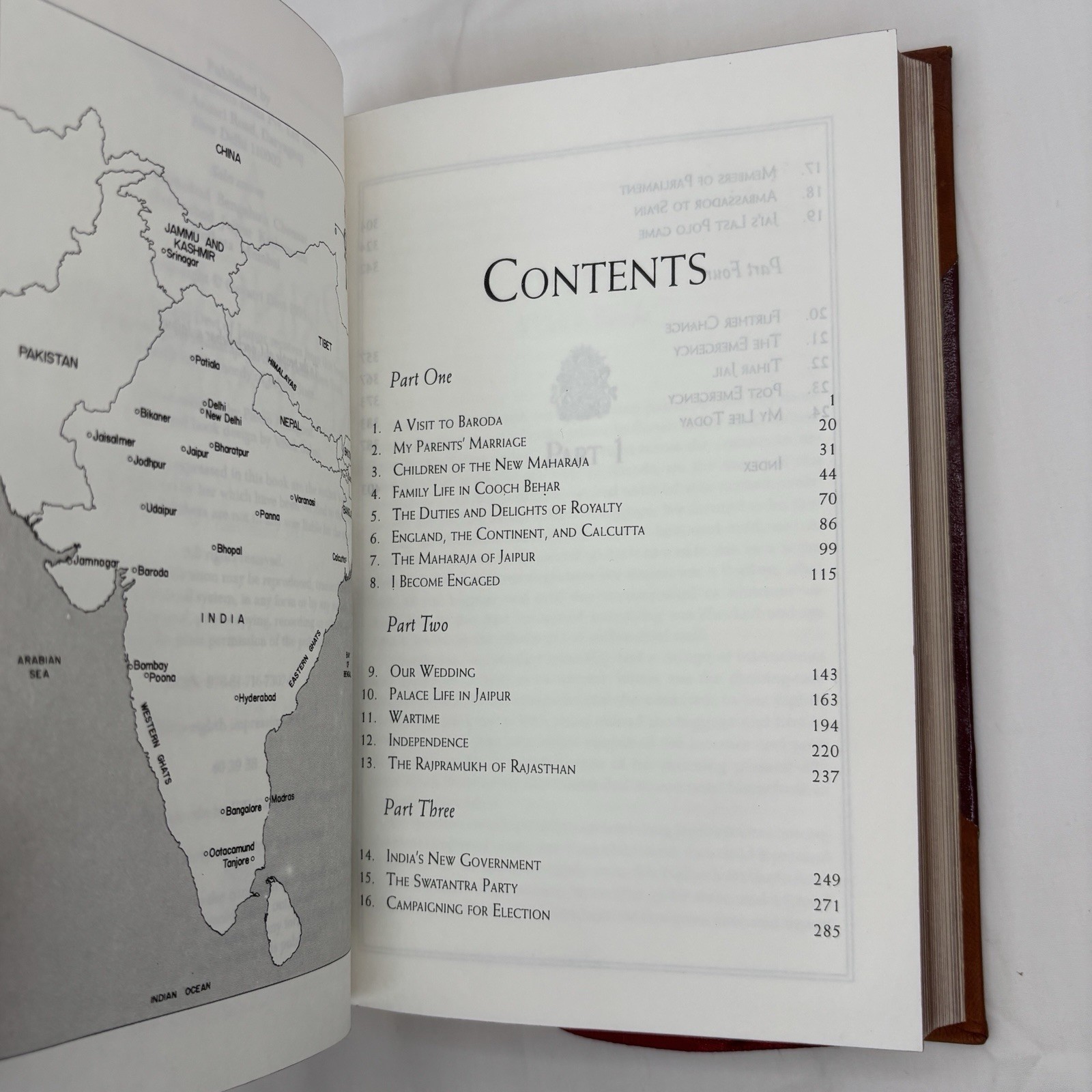 A Princess Remembers: the Memoirs of the Maharani of Jaipur, Devi, Leather Bound