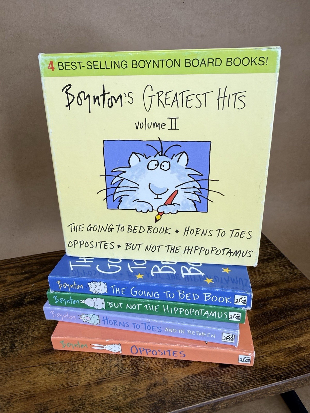 Boynton’s Greatest Hits I & II Boxed Set): The Going to Bed, A To Z, Moo, Baa,