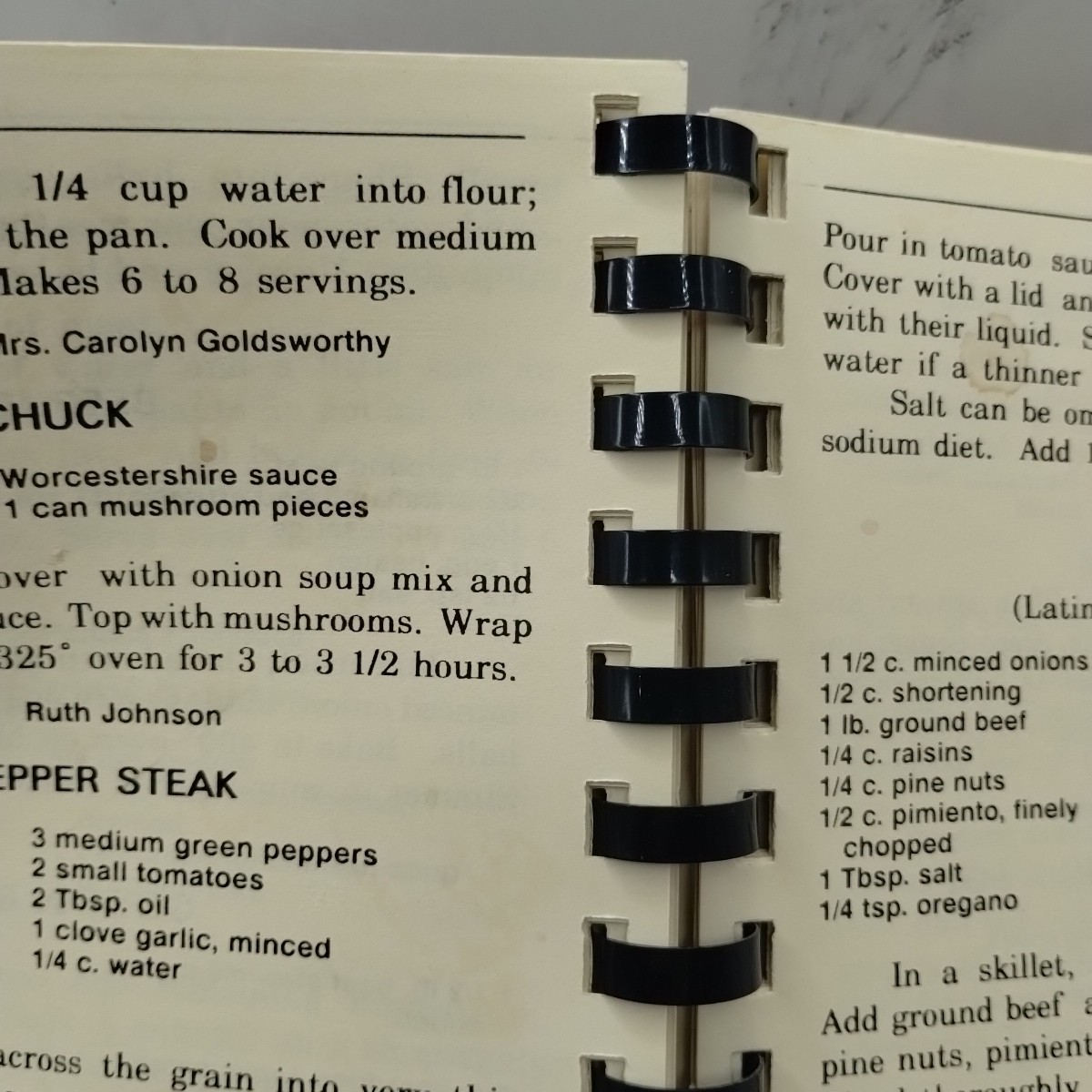 Vtg Cherished Recipes Cookbook Westminster Presbyterian Church PA Recipes