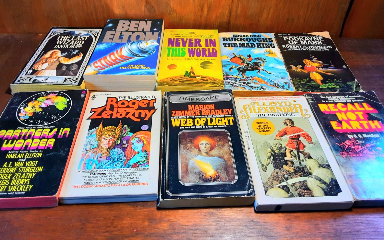 Wholesale Lot 70 Misc Vintage Sci-Fi/Fantasy Paperback Books Poul Anderson More