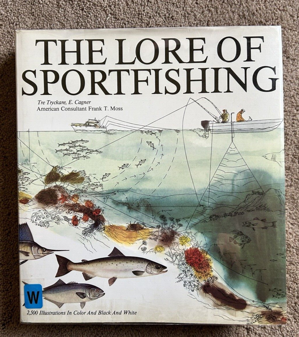 The Lore Of Sportfishing Tre Tryckare, E. Cagner ( 1976 : HC/DJ)