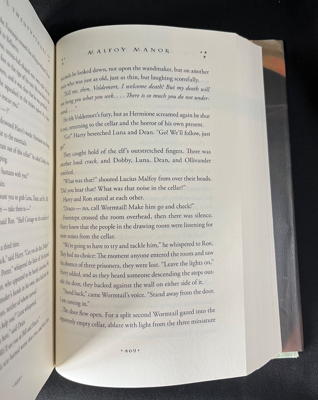 RARE HARRY POTTER and the Deathly Hallows 2007 1st Edition (ERROR) 759 End Page