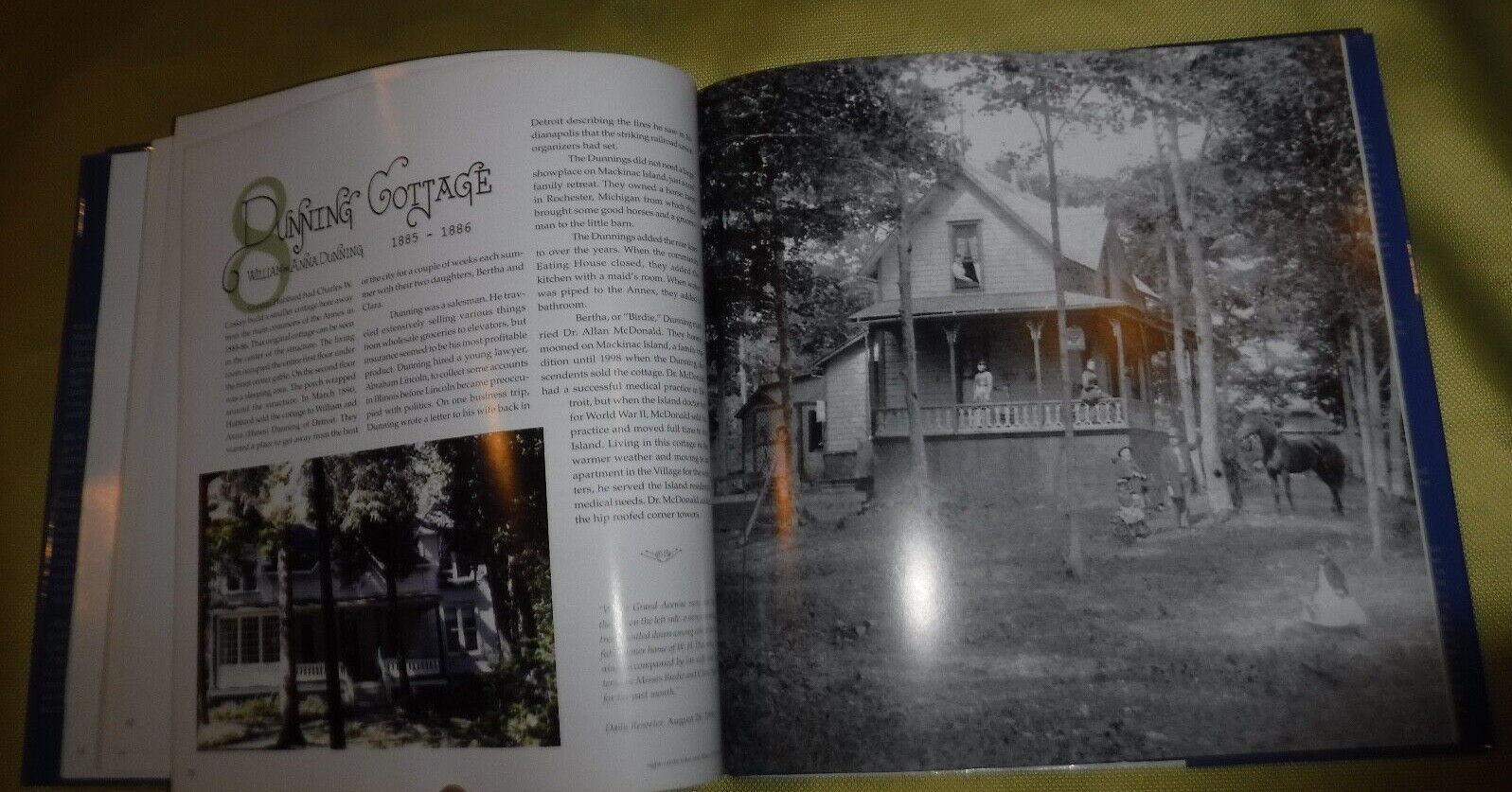 Historic Cottages of Mackinac Island by Sterling and Stites 2001 – Signed Copy