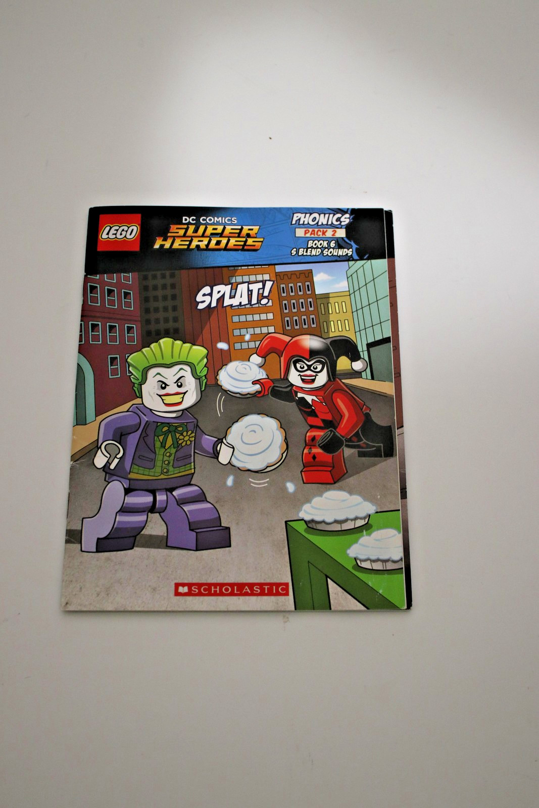LEGO DC Super Heroes Phonics Pack 2 Splat Too Cool Lot 2 Paperback 2016 Kids