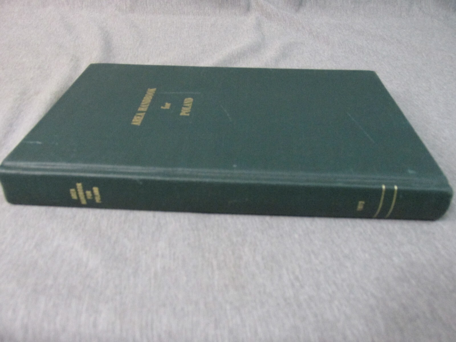 AREA HANDBOOK FOR POLAND 1973 DA PAM 550-162 Hardback