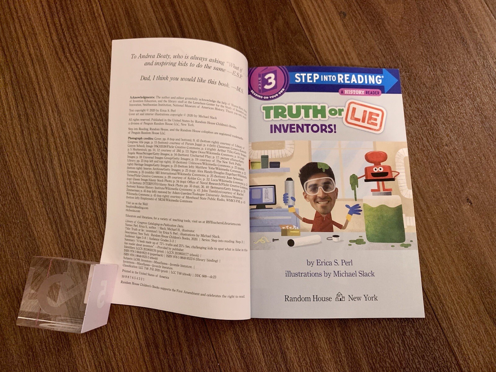Step Into Reading Series—Truth or Lie: Inventors! by Erica S. Perl (2020, PB)
