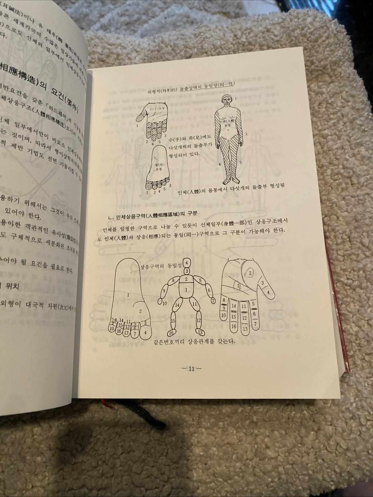 ON-Nuri Su Jok Acupunture by Park Jae Woo in Korean Hardcover with dust cover