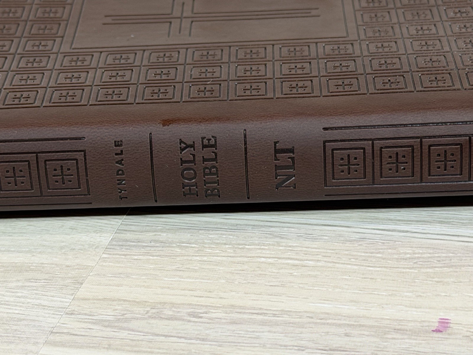 New- NLT Premium Value Thinline Bible, Filament Enabled, Brown Color ~~ No Box