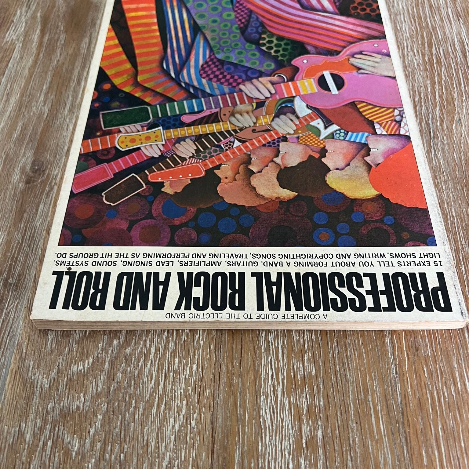 Professional Rock & Roll Herbert H. Wise 1967 First Edition Music Collier Books