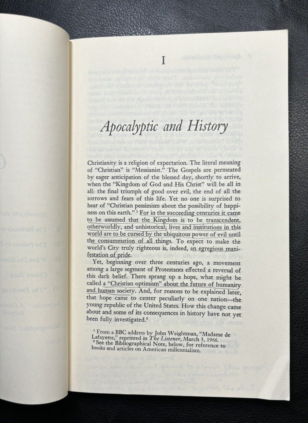 Ernest Lee Tuveson- Redeemer Nation (University of Chicago Press 1974)