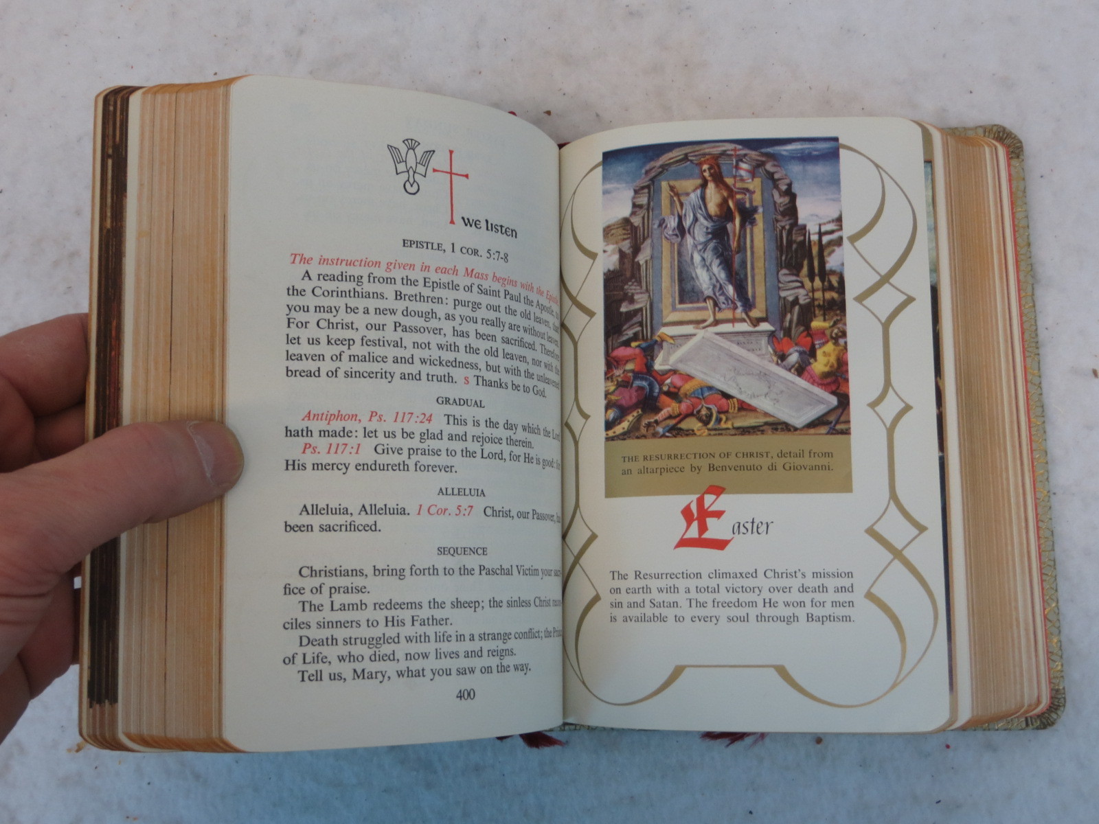 THE CATHOLIC MISSAL The Catholic Press 1959 HC