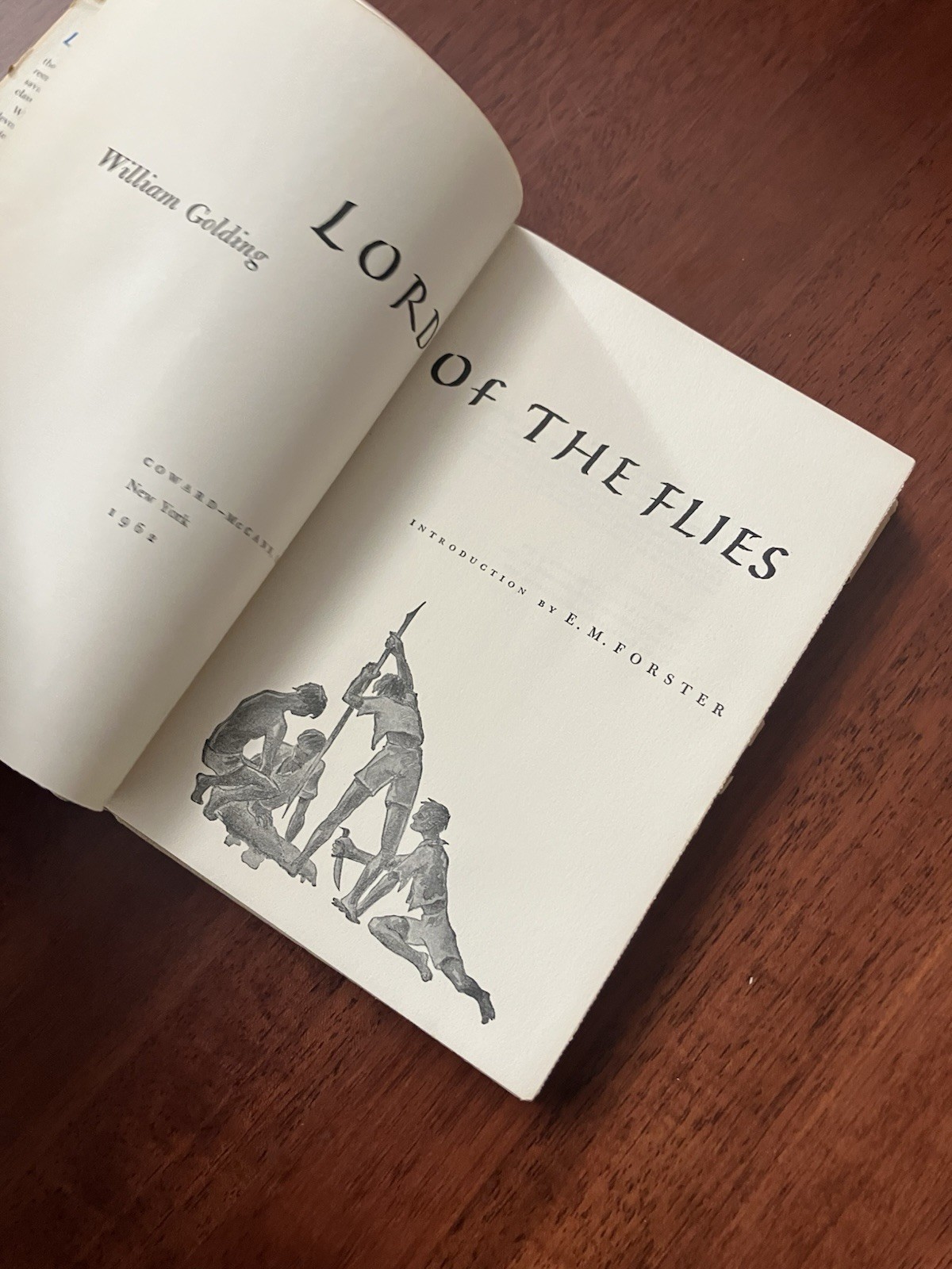 The Lord of the Flies The 1962 Edition HBDJ William Golding 1st 3rd Conrad
