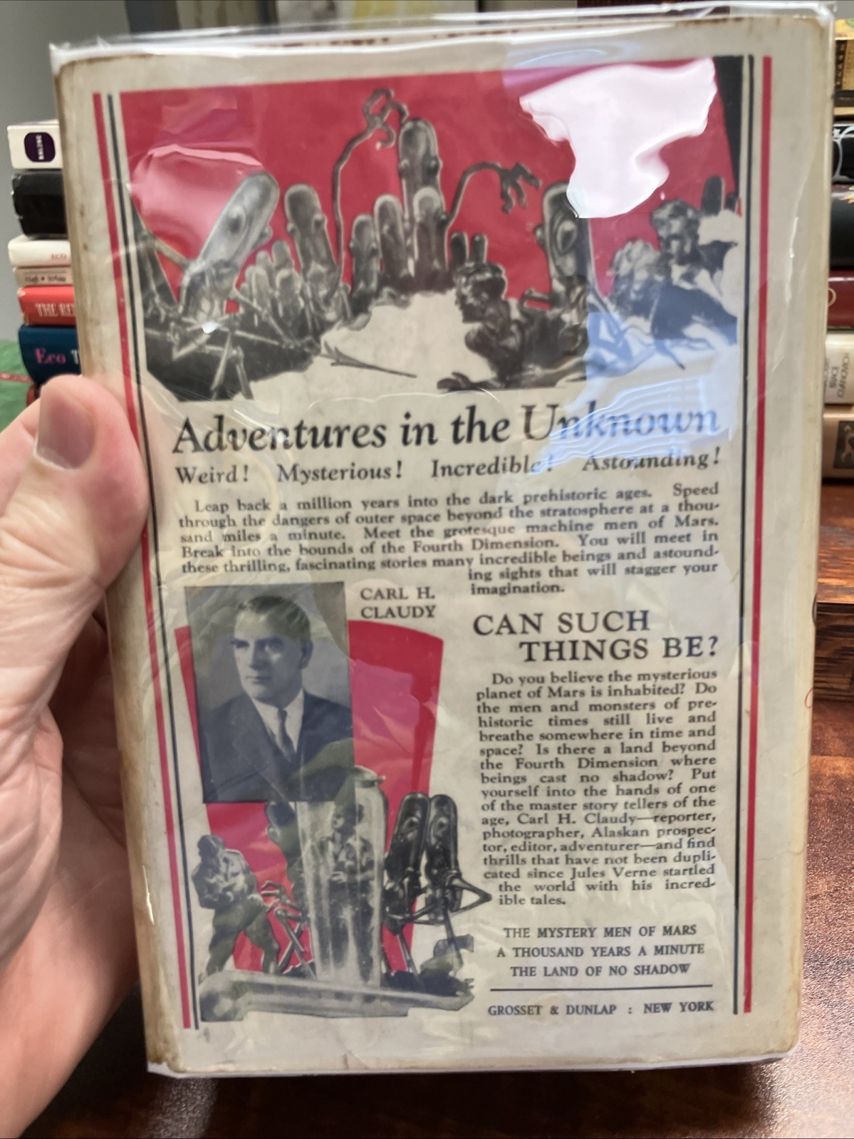 A THOUSAND YEARS A MINUTE, ADVENTURES IN THE UNKNOWN #2, DJ, CARL CLAUDY