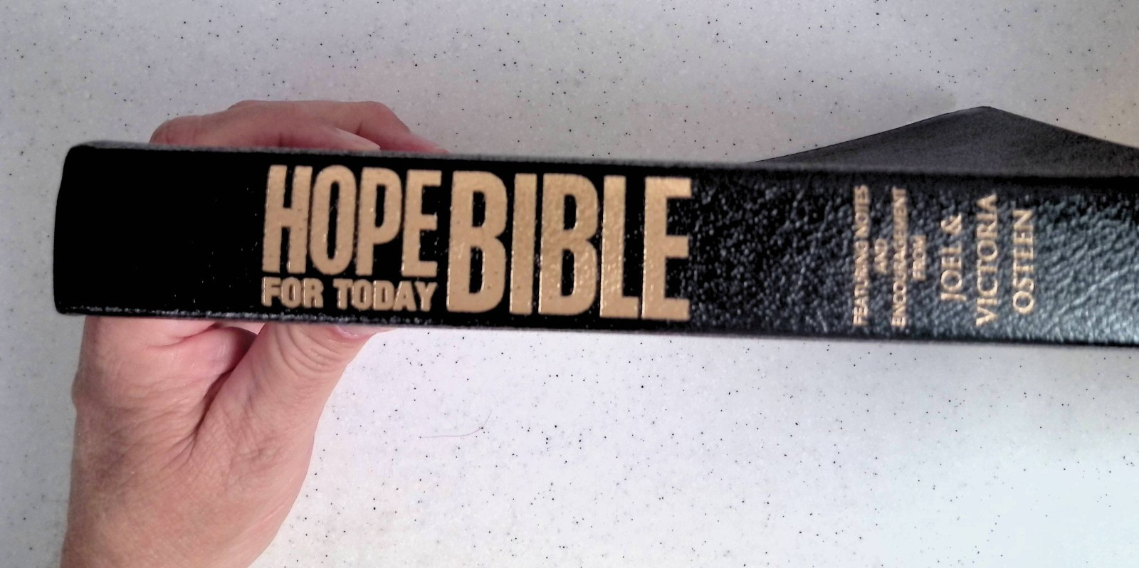 Hope for Today Bible – Notes/Encouragement by Joel & Victoria Osteen, Free Press