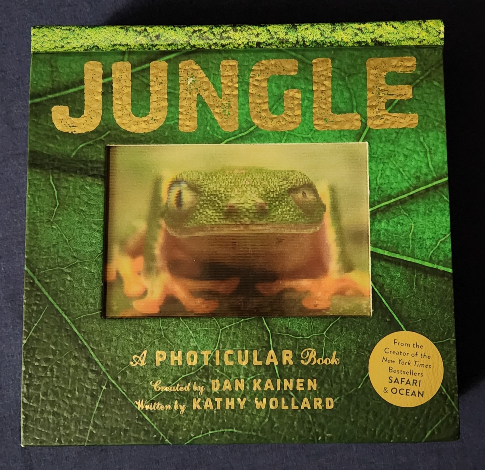 Set of 4 Dan Kainen Photicular Books Jungle Wild Ocean Outback Motion Rare