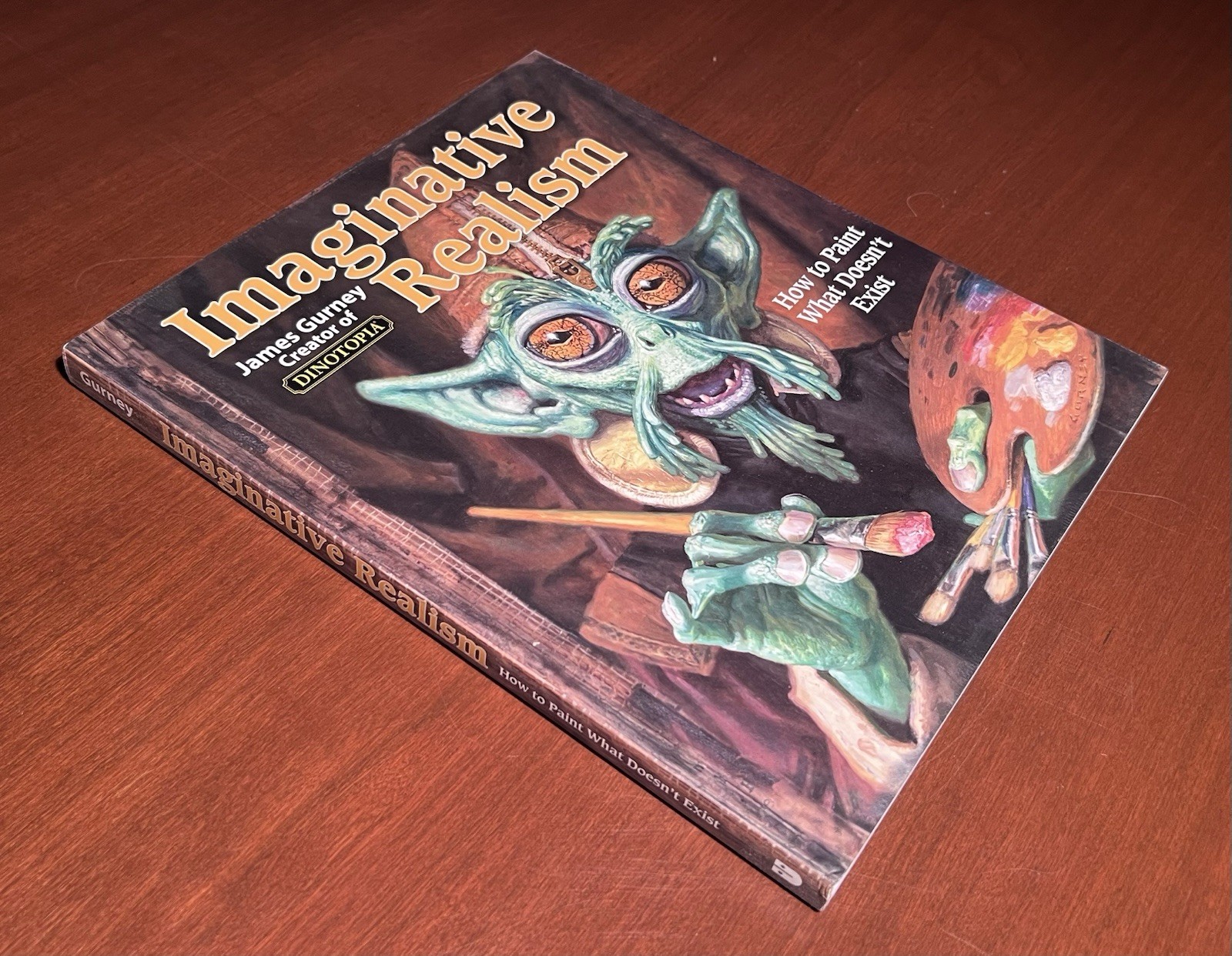 James Gurney Signed Imaginative Realism w/ Original Creature Drawing Fantasy Art