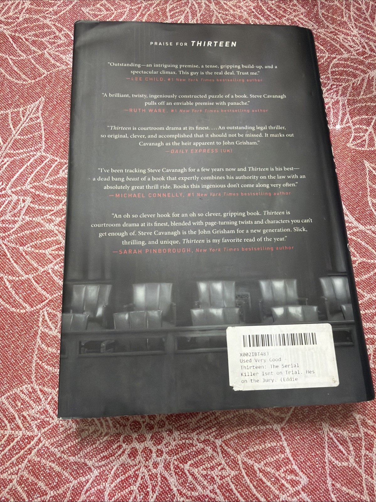 Thirteen: A Novel (Eddie Flynn) – Hardcover By Cavanagh, Steve – First Edition