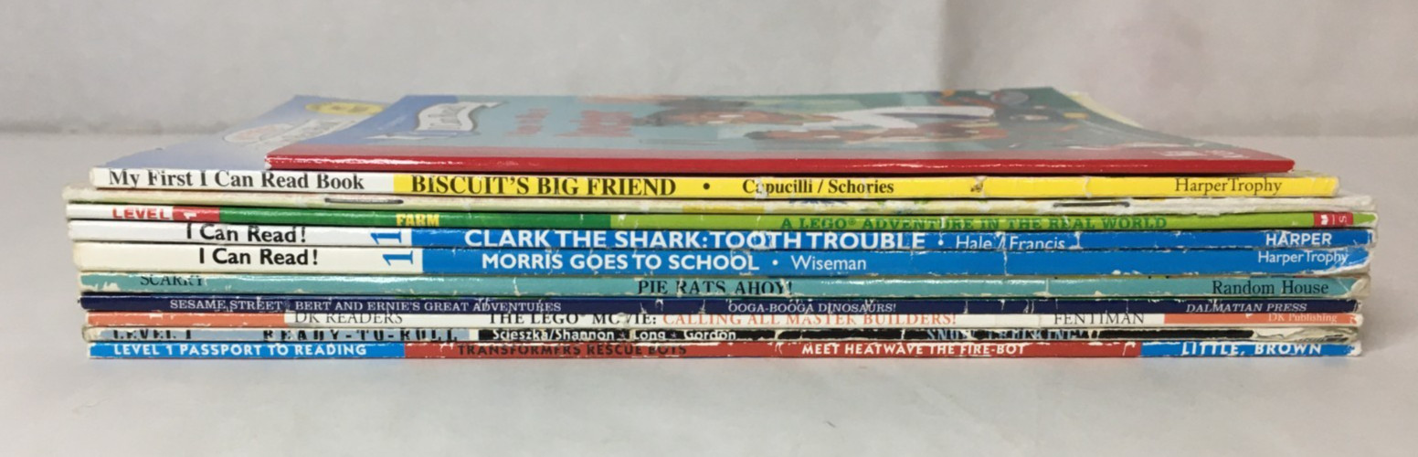 Lot of 11 Kids Early Readers Books / Levels Pre-1 & 1 / Beginning Simple