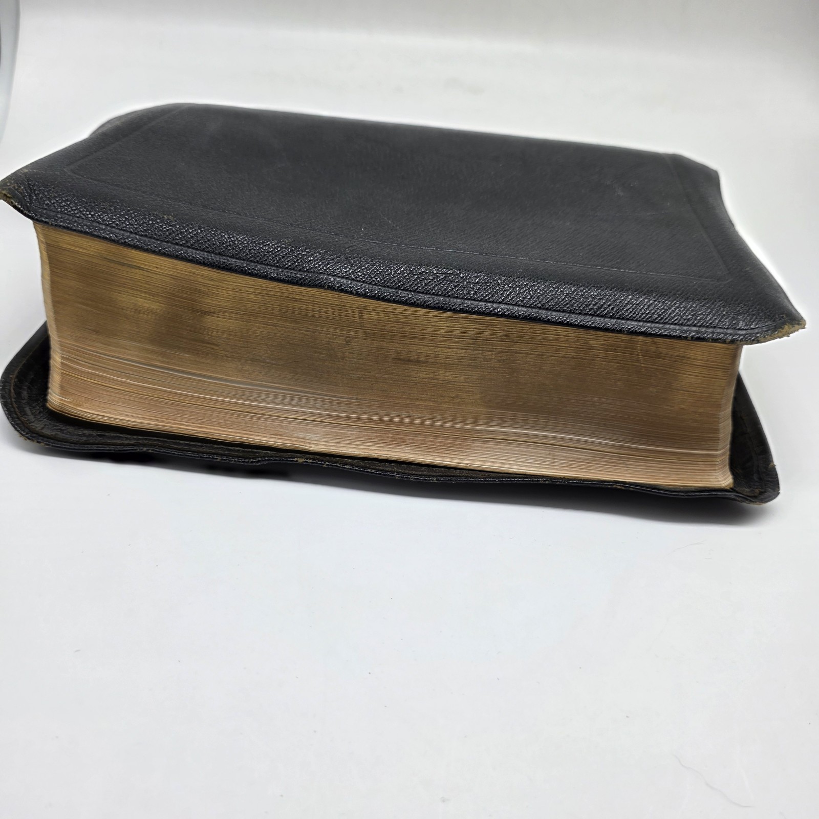 1950 Holy Bible New Analytical Indexed Dictionary Concordance King James Leather