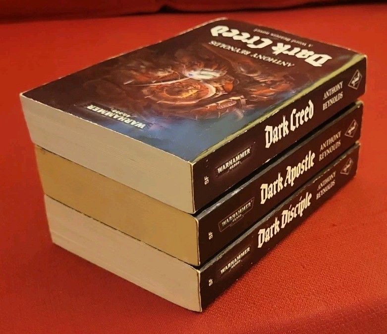 Word Bearers Trilogy Anthony Reynolds Dark Apostle Creed Disciple Warhammer 40k