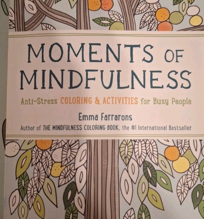 Minfullness Adult Coloring Books & Deck Of Mindfulness Cards Self-Care Posative