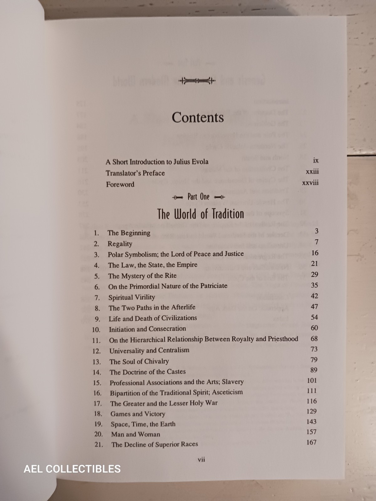 REVOLT AGAINST THE MODERN WORLD Julius Evola 1995 HC Occult Philosophy Politics