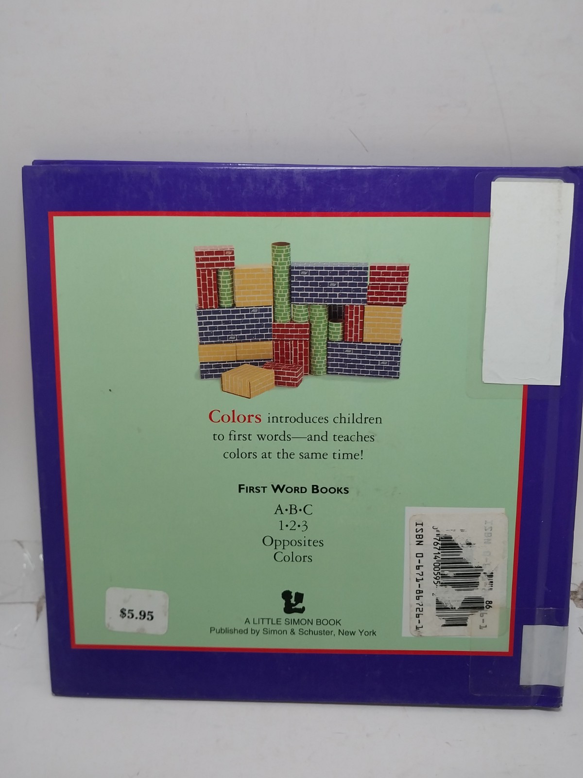 ColorsA FIRST WORD BOOK BY NEIL RICKLEN Unavailable Rare