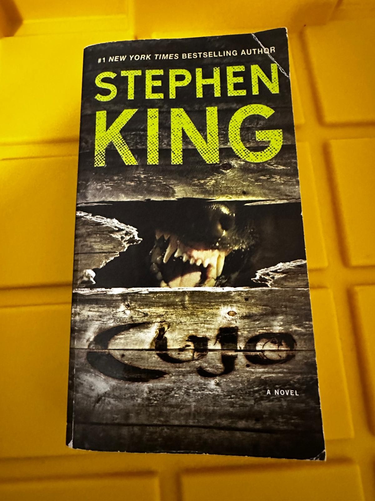 Cujo Stephen King 1st Printing Good Pocket 2016