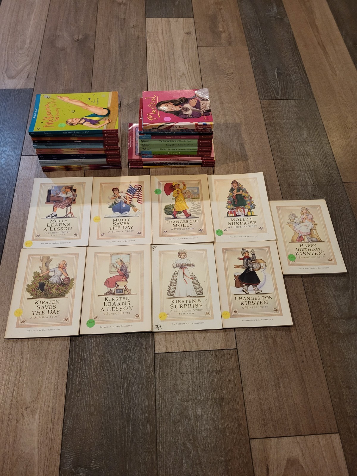 Lot Of 37 Various American Girl Books Beforever Kristen Molly Saige And More