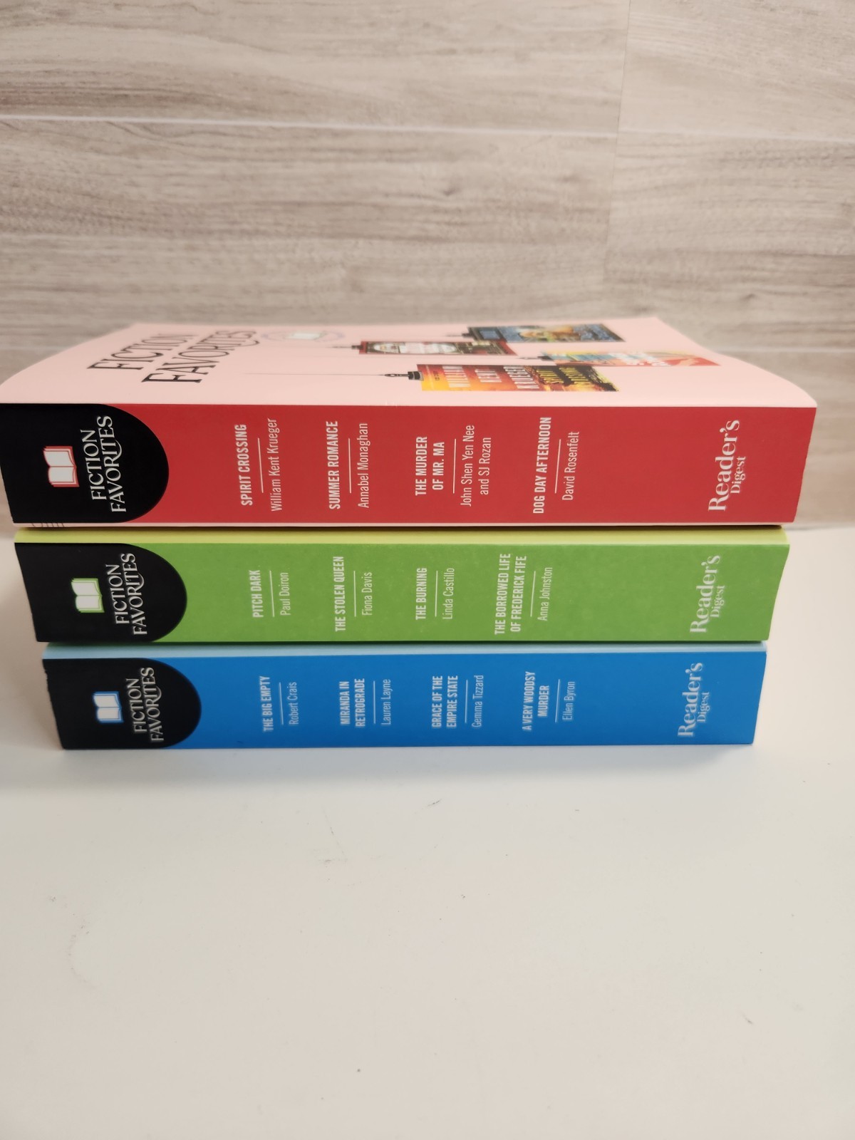 Fiction Favorites by Reader’s Digest Mystery Romance Novel Set Vol: 404 405 406
