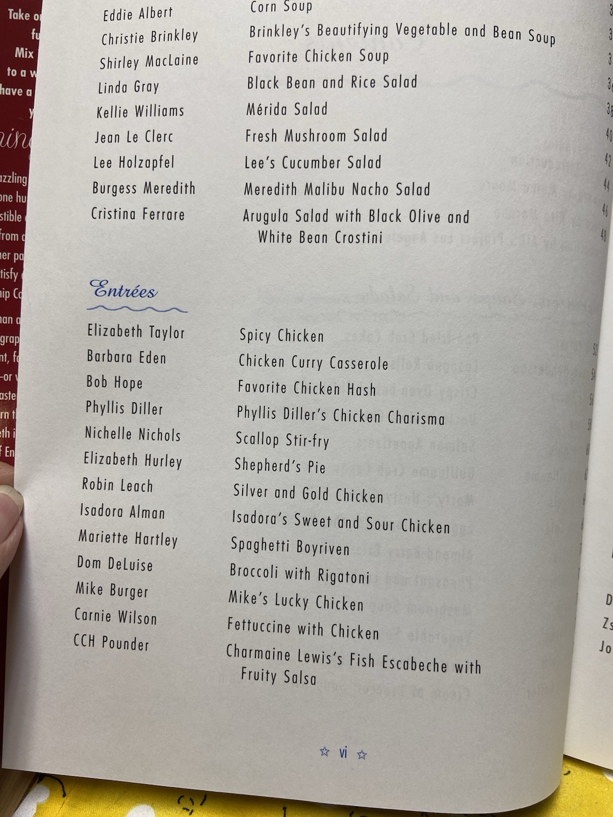 Dining with the Stars -A Taste of the Best Paul Kent Dorn 1998 Cookbook Hardback