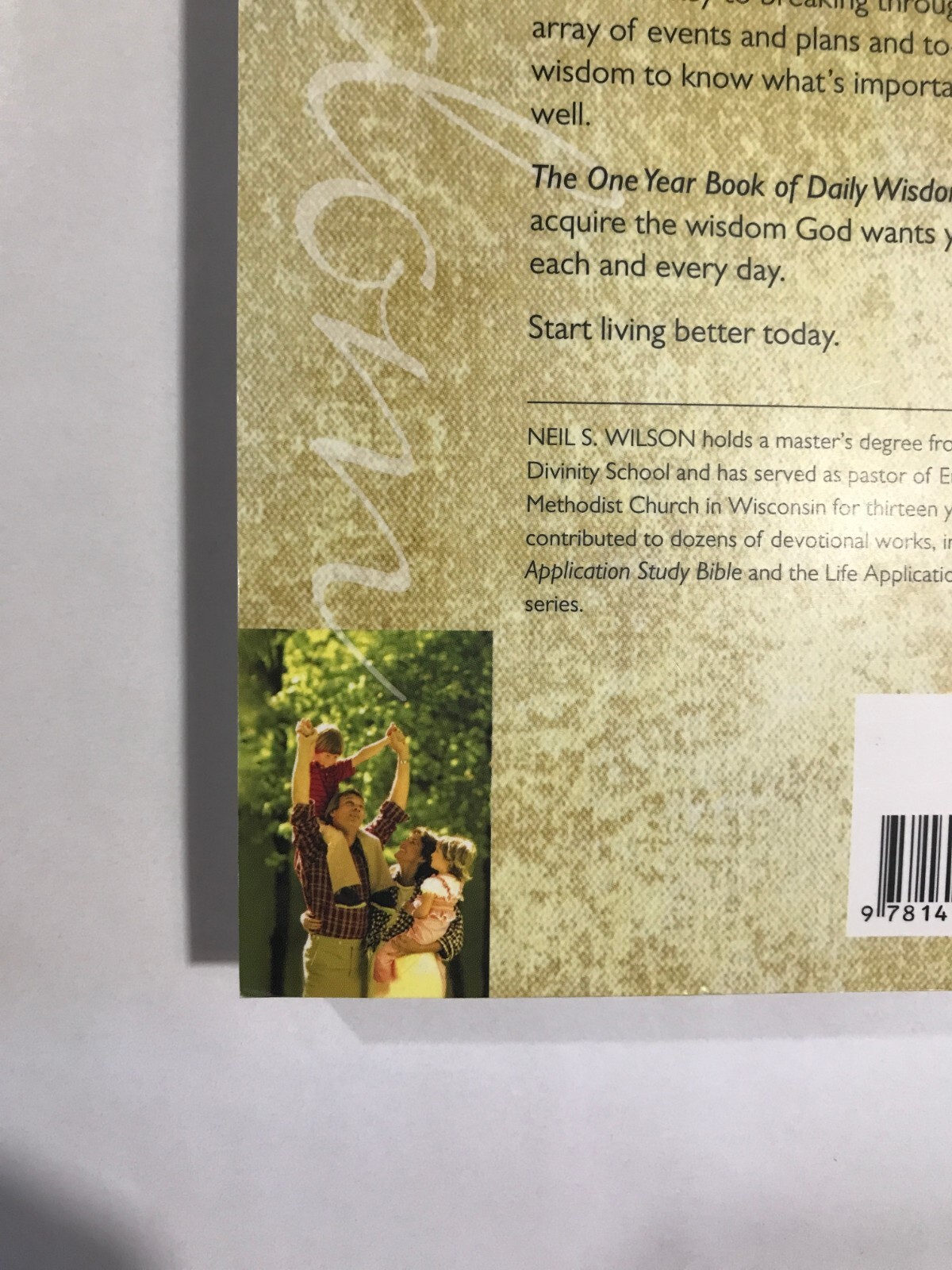 The One Year Book of Daily Wisdom by Neil Wilson