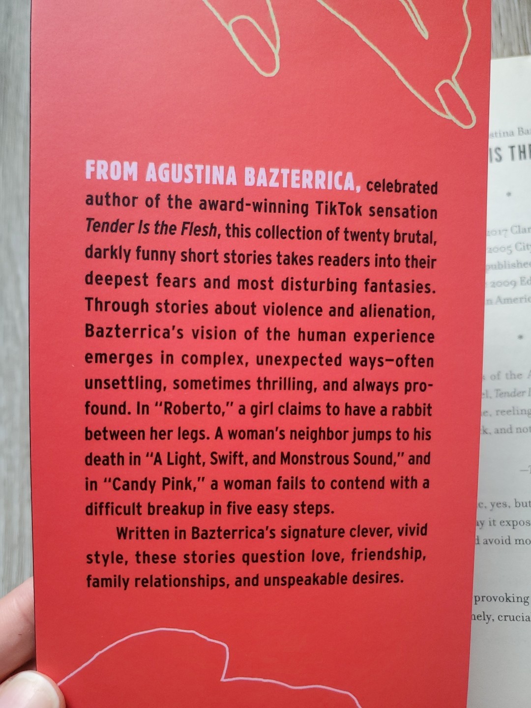 Nineteen Claws And A Blackbird By Augustina Bazterrica (2023) (New Paperback)