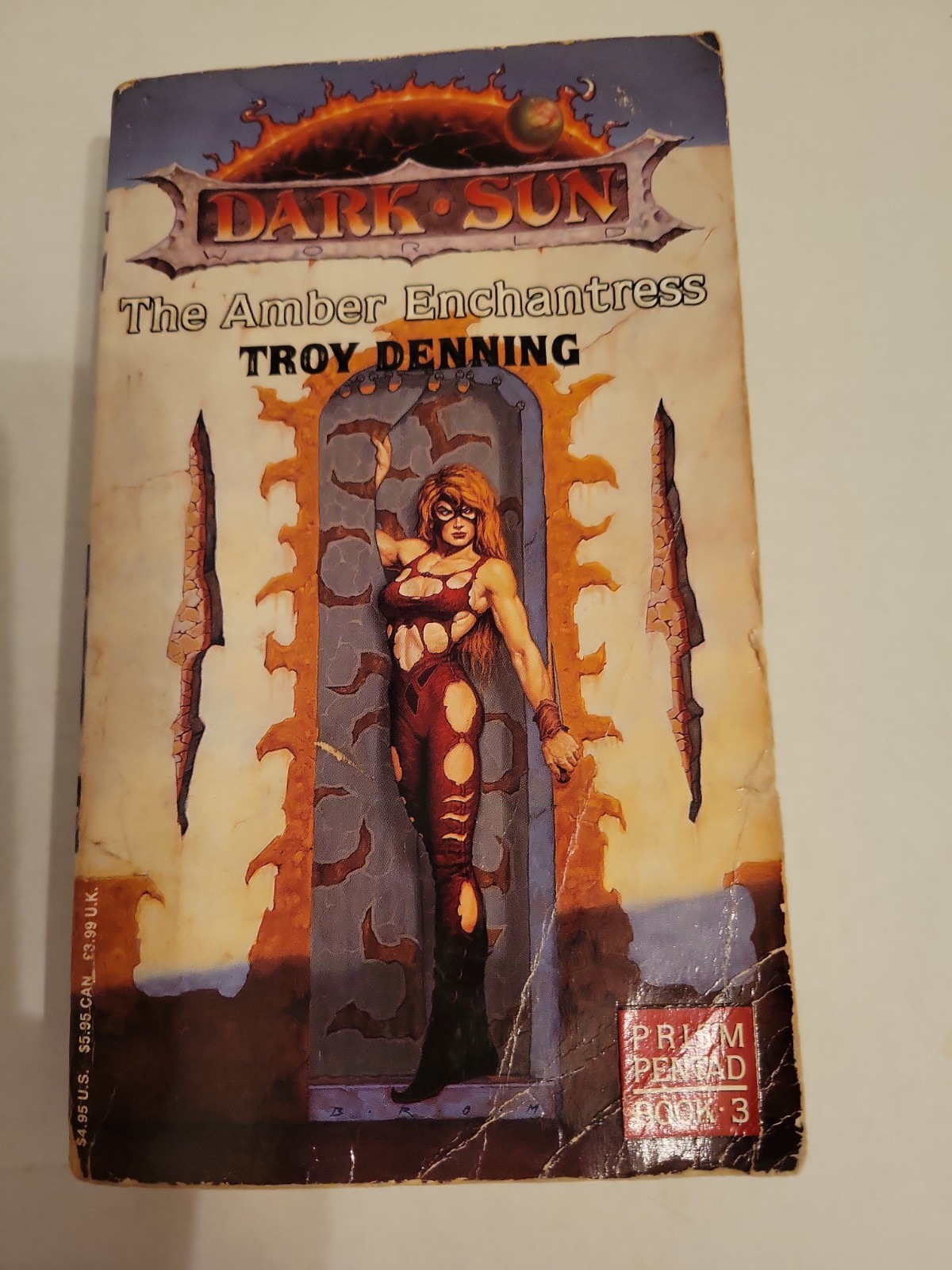 Dungeons And Dragons Dark Sun Prism Pentad Paperback Complete Book Lot 1-5