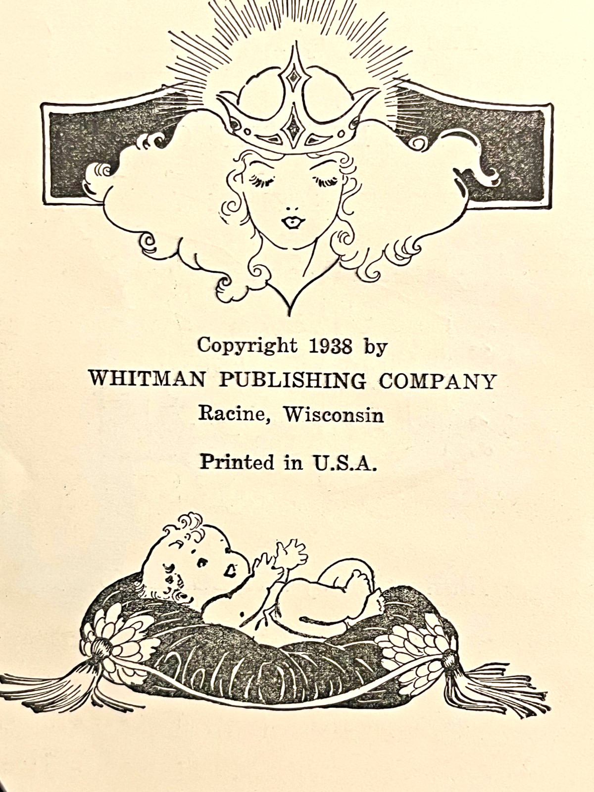 Rumpelstiltskin also The Story of Rapunzel From Grimms’ Fairy Tales 1938