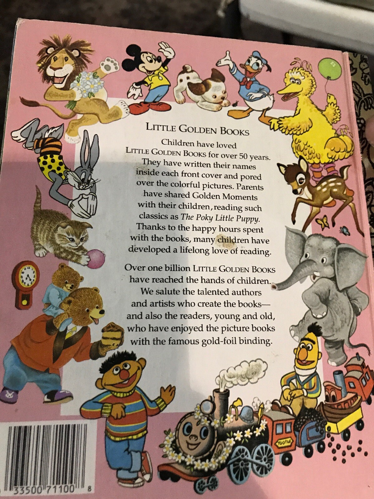 Mickey Mouse and Goofy The Big Bear Scare A Little Golden Book 1978