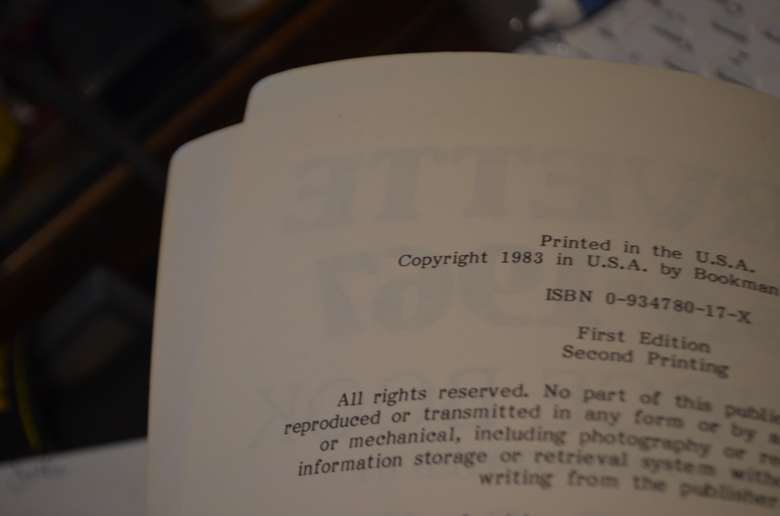 CORVETTE 1953-1967 A Source Book by Arthur A.C. Steffen 1983
