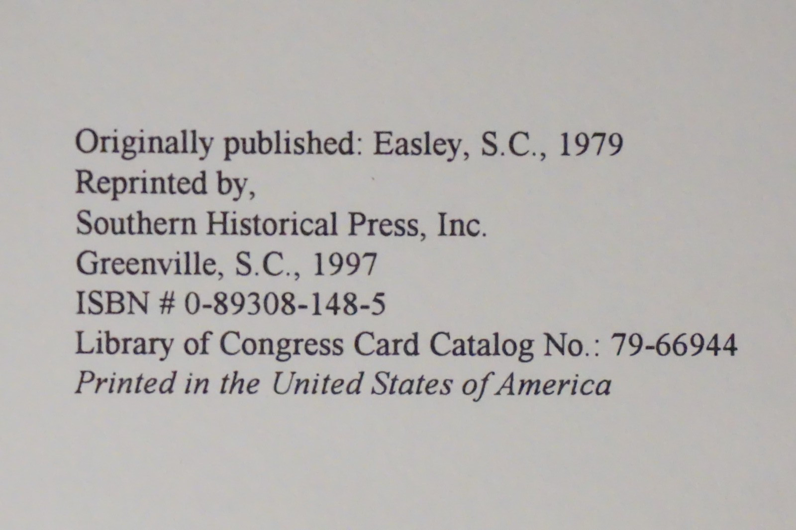 Chester County, South Carolina Minutes Of The County Court, 1785-1799 Hardcover