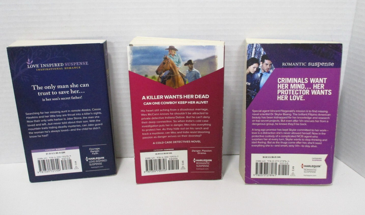 Harlequin Special Ed. & Love Inspired Intrique Suspense PB Summer Reading X 9
